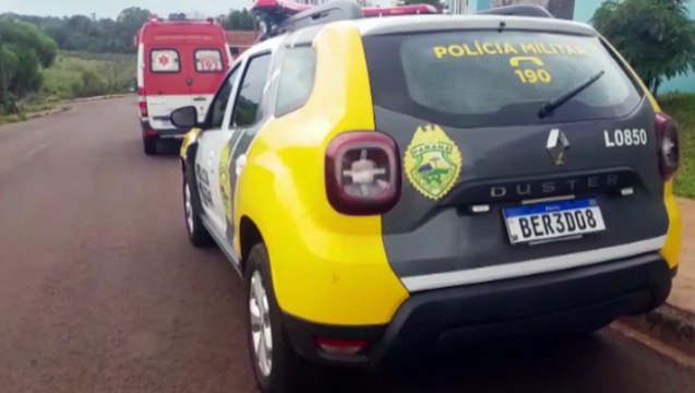 Idoso de 74 anos é socorrido pelo Samu e pela PM no Cascavel Velho