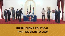 Uhuru signs political parties Bill into law-