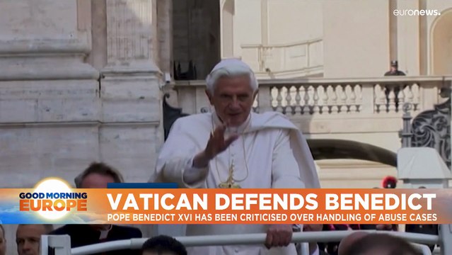 Vatican defends Pope Benedict XVI's record on fighting clergy sexual abuse