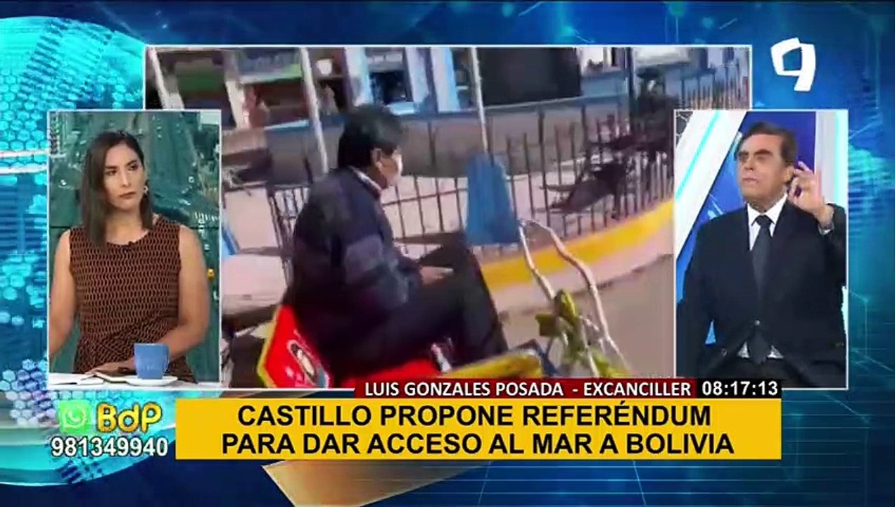 Luis Gonzáles Posada: “Castillo demostró un absoluto desconocimiento sobre política exterior”