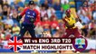West indies vs England 3rd T20 Highlights 2022 | WI vs Eng