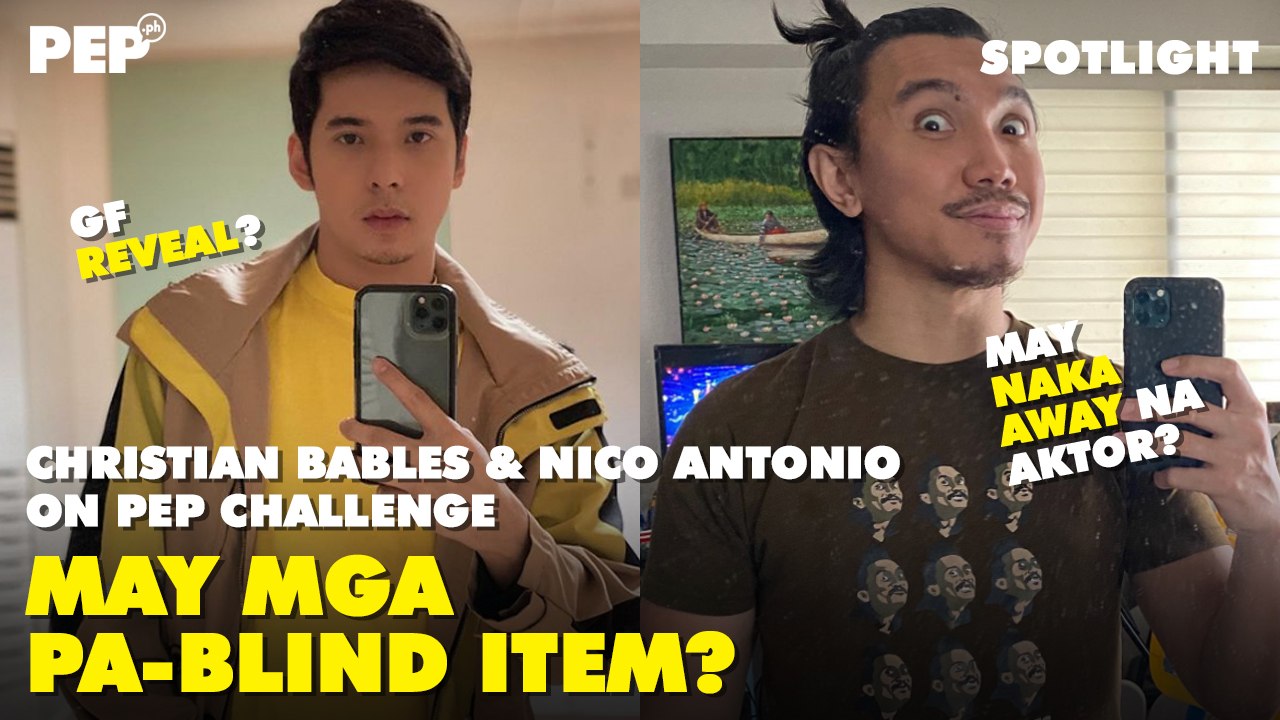 Christian Bables, Nico Antonio takes on "On The Spot" PEP Challenge!