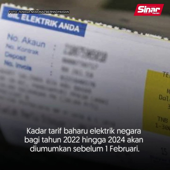 Tarif elektrik: Ini jaminan menteri