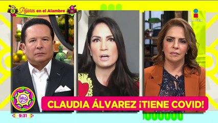 Claudia Álvarez no puede ver a sus hijos por tener síntomas de COVID