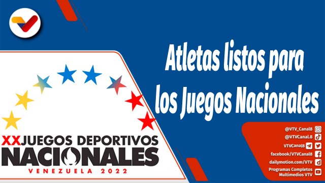 Deportes VTV | Recorrido de Fuego Patrio y abanderamiento de atletas que participarán en los XX Juegos Nacionales