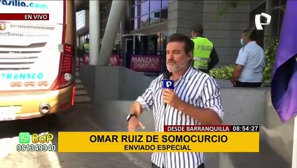 Perú vs. Colombia: la bicolor se dirige a su primer entrenamiento en Barranquilla