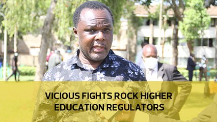 Vicious fights rock higher education regulators