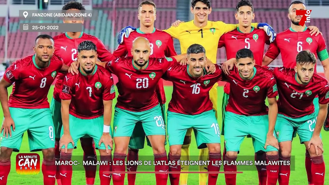 CAN 2021 - Maroc-Malawi, les Lions de l'Atlas éteignent les flammes Malawites