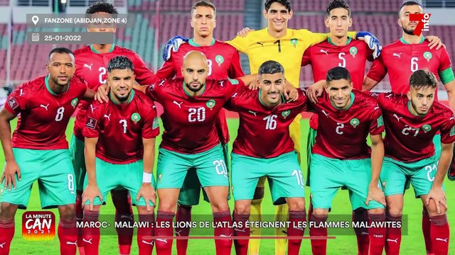 CAN 2021 - Maroc-Malawi, les Lions de l'Atlas éteignent les flammes Malawites