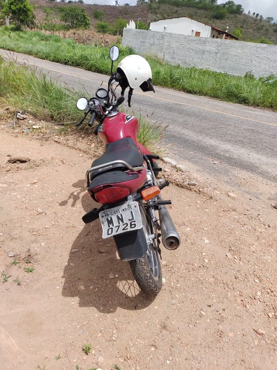 Moto de radialista cajazeirense é recuperada em São José de Piranhas
