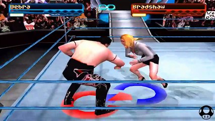 WWF Smackdown! Debra vs Bradshaw