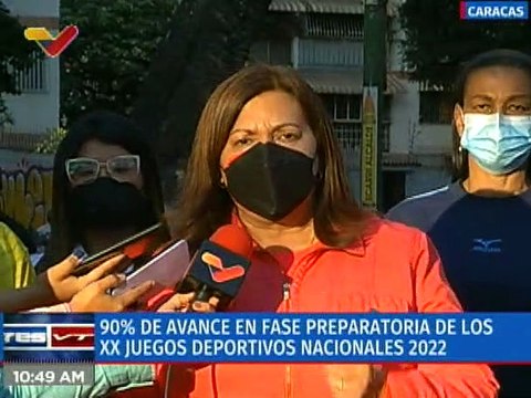 Autoridades de Caracas preparan espacios para los Juegos Deportivos Nacionales 2022