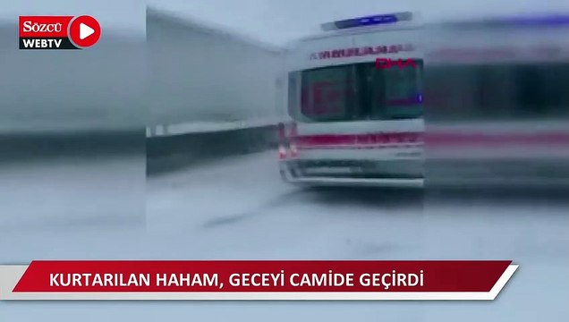 Kar esaretinde geceyi camide geçiren İsrailli haham ülkesine gitti