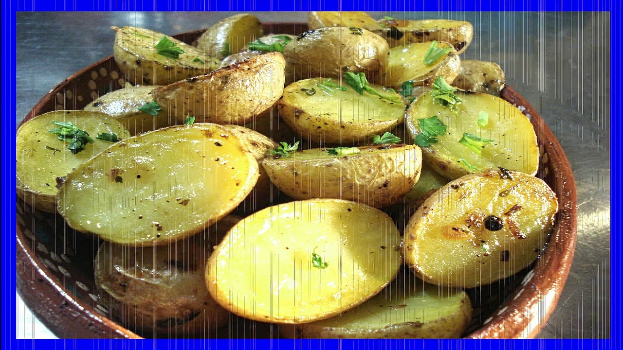 PAPAS A LA CHIMICHURRI- PAPAS COCKTAIL facilisimas de hacer(dm)