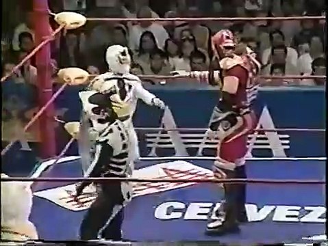 Máscarita Sagrada & Octagoncito & La Parkita vs. Espectrito & Mini Abismo Negro & Rocky Marvin