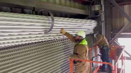 Steel Roller Door Drops Suddenly