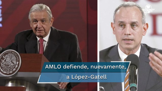 “Una dicha contar con un especialista en pandemia”: AMLO al defender labor de López-Gatell