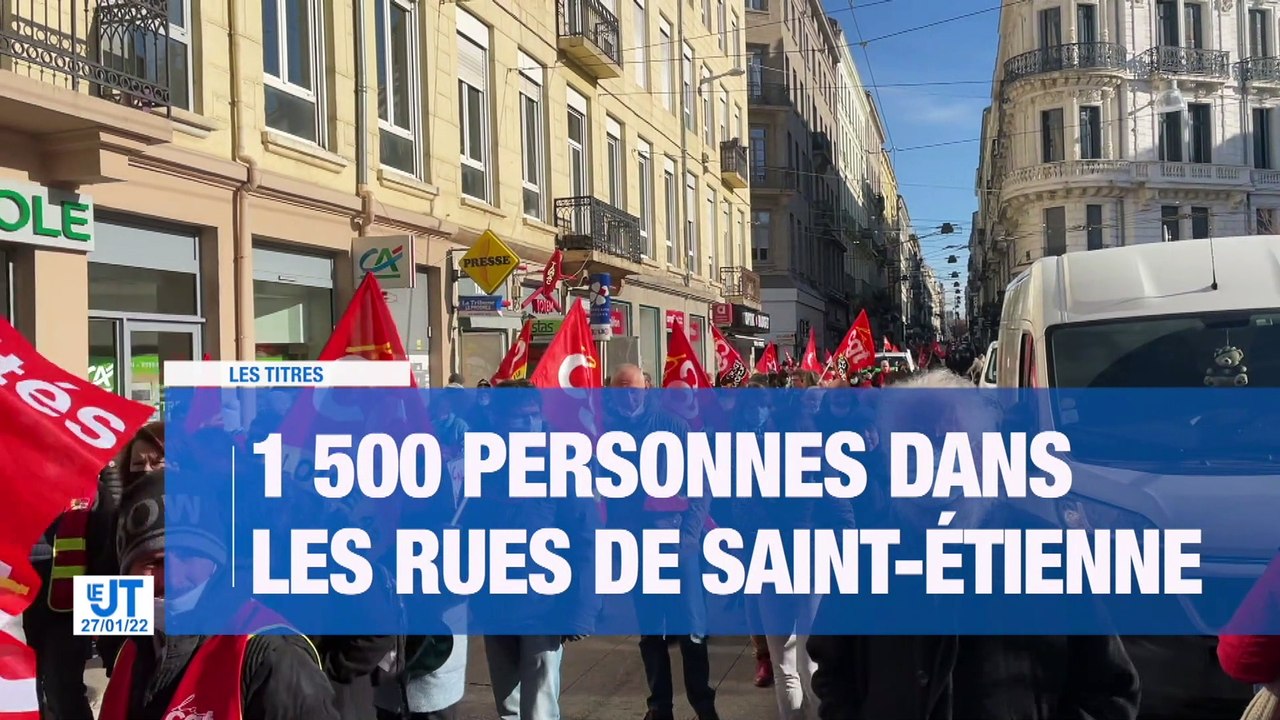 A la Une : Enfin une victoire pour les verts ! / 1 000 personnes manifestent à Saint-Etienne / Découvrez la nouvelle patinoire olympique /