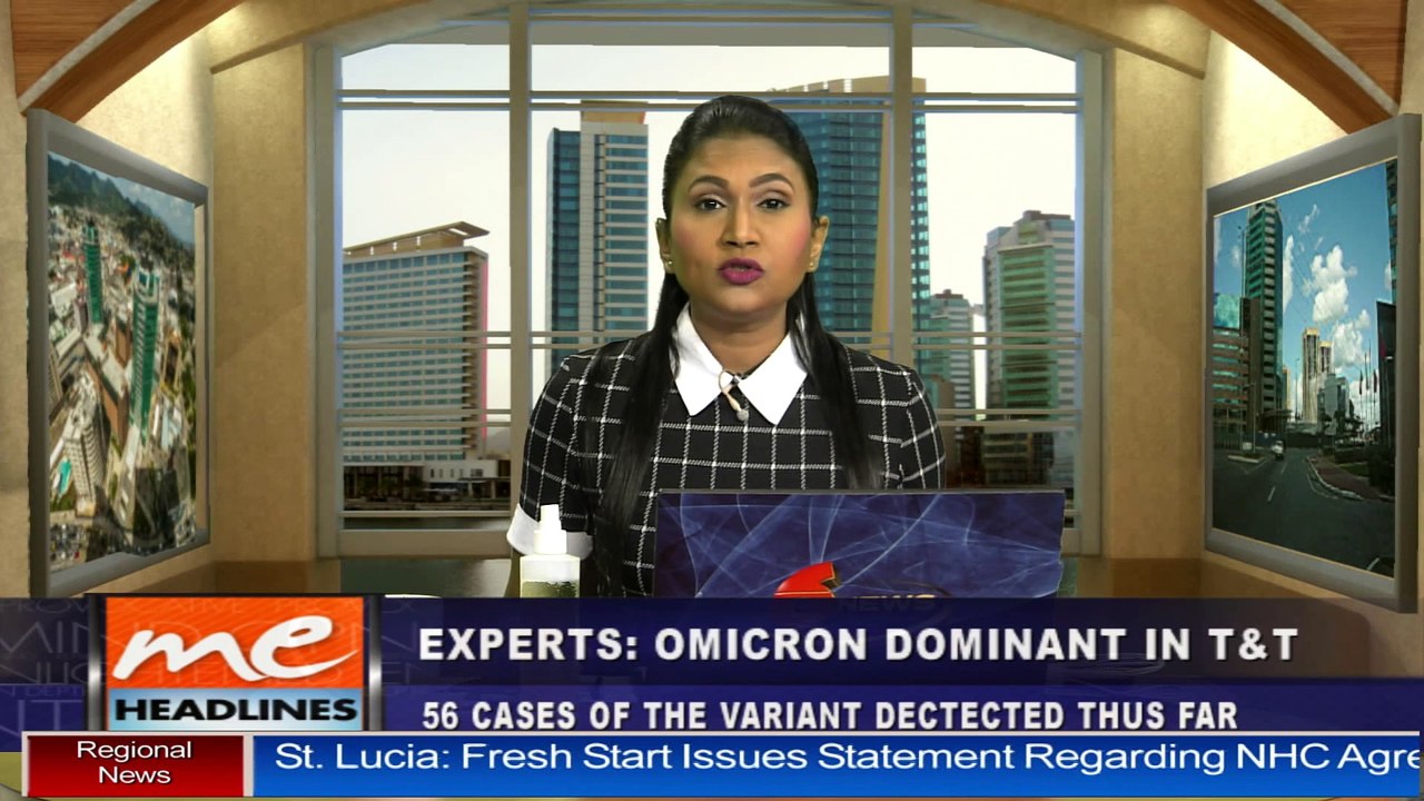 05 EXPERTS- OMICRON DOMINANT IN T&T - 27TH JAN 2022 TV6 M.E