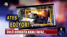Şafak Mahmutyazıcıoğlu böyle vurulmuş! Saldırganın ateş ettiği anlar güvenlik kameralarına yansıdı