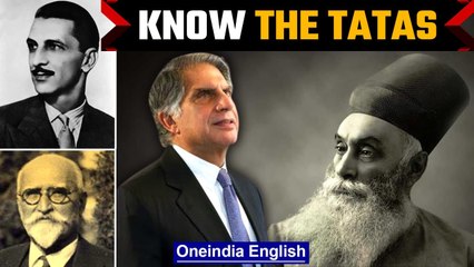 Know the Tatas | The Parsi family that built India | Jamsetji, JRD, Ratan | Oneindia News