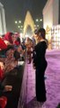 نادين نجيم على السجادة الحمراء في مهرجان  Joy awards