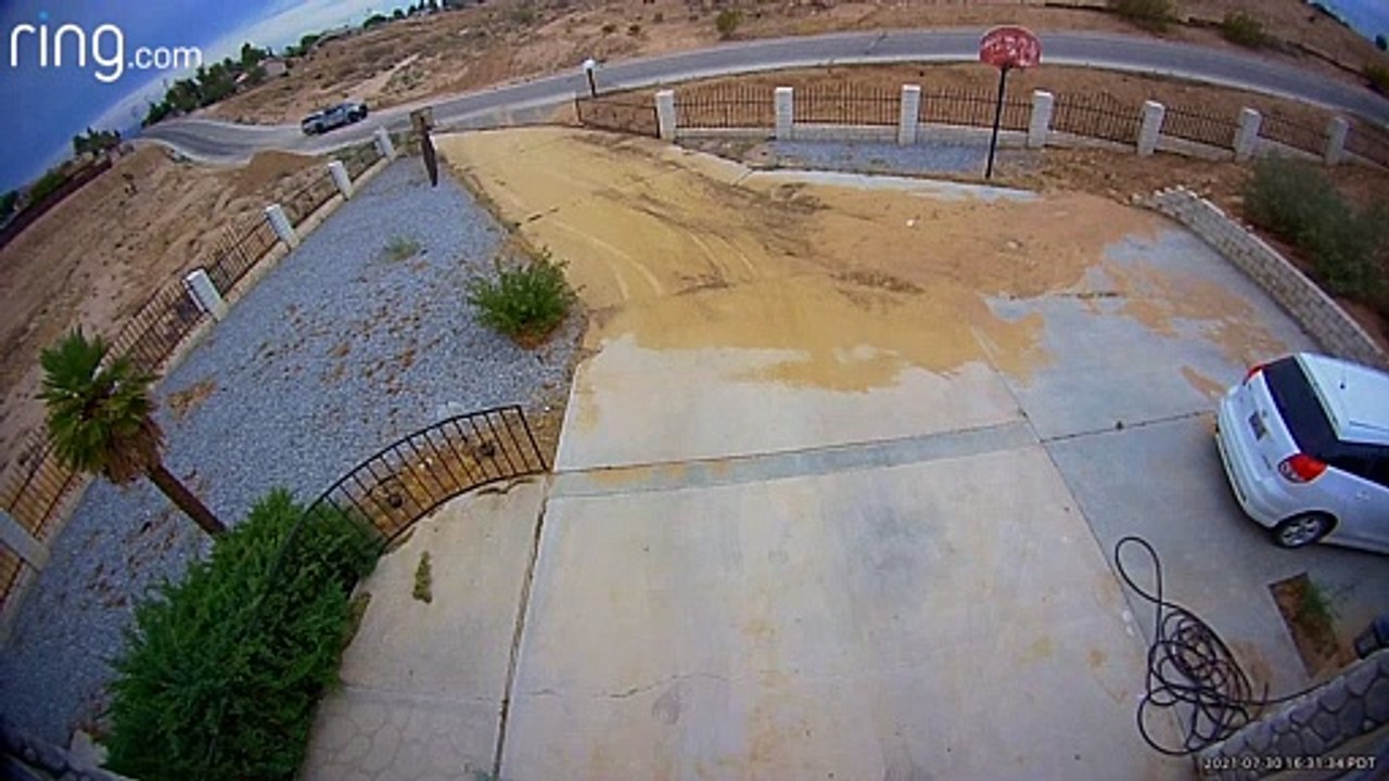 Security Cam Catches Hit-and-Run Crash Outside Home