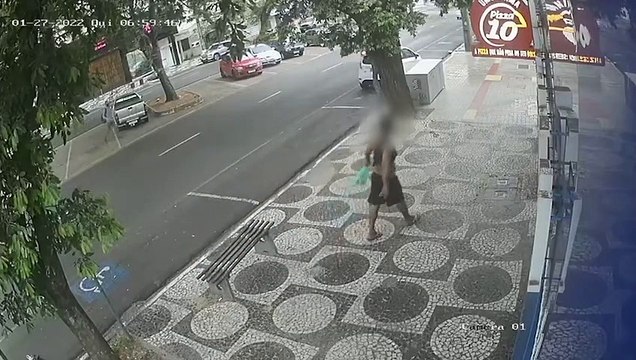 Ladrão é flagrado furtando celulares de pizzaria em Umuarama