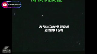 UFO formation over Montana - November 6, 2009