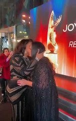 أحلام تستقبل إيمي سمير غانم في حفل joy awards