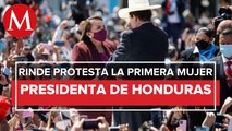 Xiomara Castro rinde protesta como presidenta de Honduras