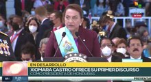 Ceremonia de juramentación de Xiomara Castro como presidenta de Honduras