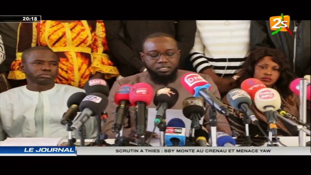 SUIVEZ LE JOURNAL 20H AVEC NDEYE ARAME TOURE / JEUDI 27 JANVIER 2022