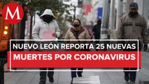 Registra Nuevo León 5,554 casos y 25 muertes por covid-19