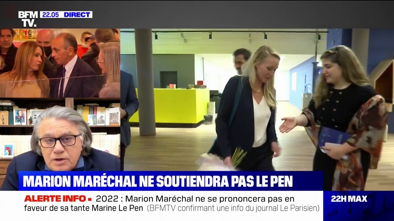 Vers un soutien de Marion Maréchal à Éric Zemmour? Pour Gilbert Collard, "ce serait le ralliement d'une icône"