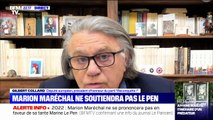 Gilbert Collard ne voit pas Marion Maréchal rejoindre Éric Zemmour 