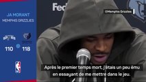 Memphis Grizzlies - Morant dédie sa performance à sa grand-mère malade