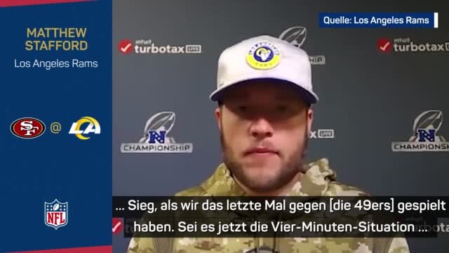 Stafford: “Gegen 49ers gibt es keine Geheimnisse”
