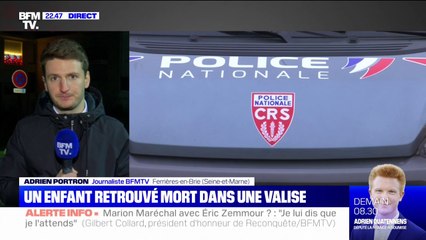 Seine-et-Marne: le corps d'un enfant retrouvé dans une valise, sa mère activement recherchée
