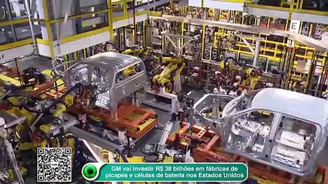 GM vai investir R$ 38 bilhões em fábricas de picapes e células de bateria nos Estados Unidos