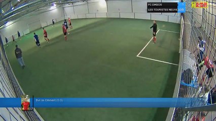 But de Clément (1-3) - FC DIKEOS Vs LES TOURISTES NEUVILLOIS - 27/01/22 21:00 - LIGUE 4