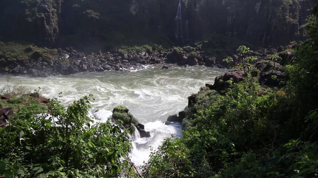RAPID FORCE OF RIVER FLOW