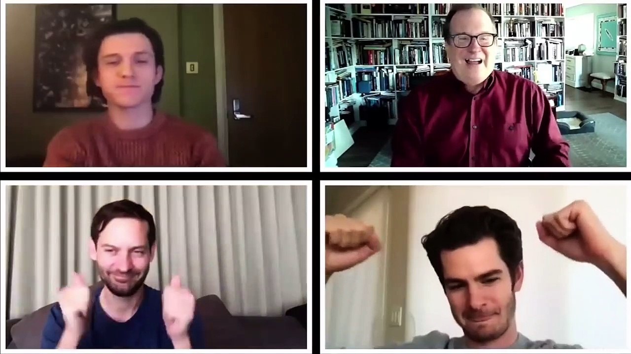 Tom Holland, Tobey Maguire and Andrew Garfield FIRST INTERVIEW on Spider-Man No Way Home Together!