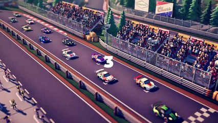 y2meta.com - Circuit Superstars _ Release Trailer _ Square Enix Collective _ Latin America _ [ESRB]