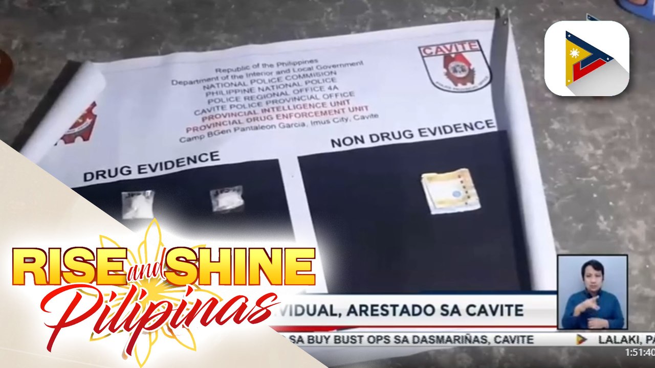 High-value individual, arestado sa Cavite