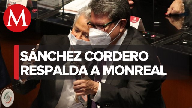 Sánchez Cordero reitera respaldo a Monreal tras diferencias con senadores morenistas