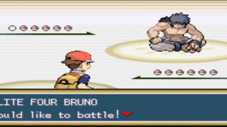 Pokemon Fire Red - Elite Four Battle: Bruno