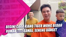 Begini Cara Kiano Tiger Wong Bedah Rumah Titi Kamal, Seneng Banget