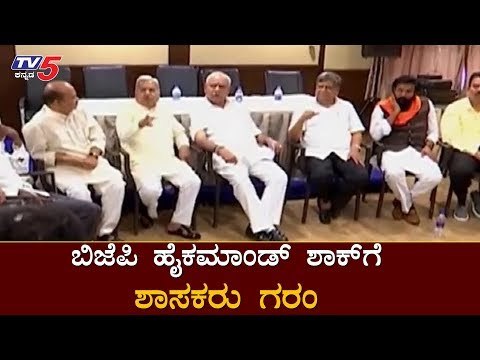 ಬಿಜೆಪಿ ಹೈಕಮಾಂಡ್ ಶಾಕ್​ಗೆ ಭುಗಿಲೆದ್ದ ಶಾಸಕರು | BJP High Command Against Karnataka MLAs | TV5 Kannada