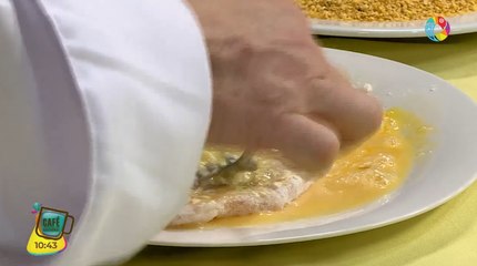 Pescado con salsa tártara